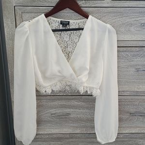 Beautiful Long Sleeve Crop Top